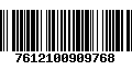 Código de Barras 7612100909768