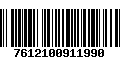 Código de Barras 7612100911990