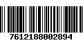 Código de Barras 7612188002894