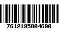 Código de Barras 7612195004690