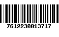 Código de Barras 7612230013717