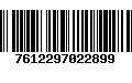 Código de Barras 7612297022899