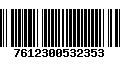 Código de Barras 7612300532353