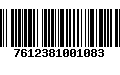 Código de Barras 7612381001083