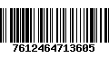 Código de Barras 7612464713605