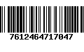 Código de Barras 7612464717047