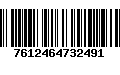 Código de Barras 7612464732491