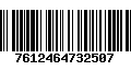 Código de Barras 7612464732507