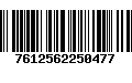 Código de Barras 7612562250477