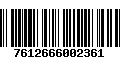 Código de Barras 7612666002361