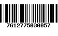 Código de Barras 7612775030057