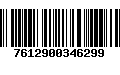 Código de Barras 7612900346299