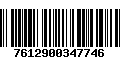 Código de Barras 7612900347746