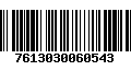 Código de Barras 7613030060543