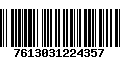 Código de Barras 7613031224357