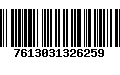 Código de Barras 7613031326259