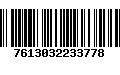 Código de Barras 7613032233778