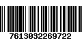 Código de Barras 7613032269722