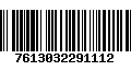 Código de Barras 7613032291112