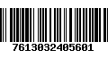 Código de Barras 7613032405601