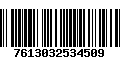 Código de Barras 7613032534509