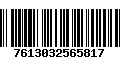 Código de Barras 7613032565817