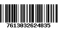 Código de Barras 7613032624835