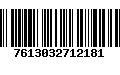 Código de Barras 7613032712181