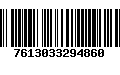 Código de Barras 7613033294860