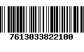 Código de Barras 7613033822100