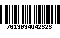 Código de Barras 7613034042323