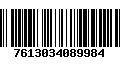 Código de Barras 7613034089984