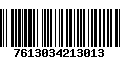 Código de Barras 7613034213013