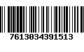 Código de Barras 7613034391513