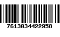 Código de Barras 7613034422958