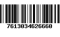 Código de Barras 7613034626660