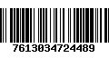 Código de Barras 7613034724489