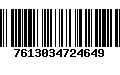 Código de Barras 7613034724649