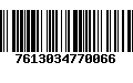 Código de Barras 7613034770066