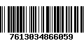 Código de Barras 7613034866059