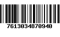 Código de Barras 7613034870940