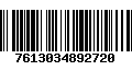 Código de Barras 7613034892720