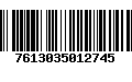 Código de Barras 7613035012745