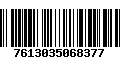 Código de Barras 7613035068377