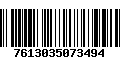 Código de Barras 7613035073494