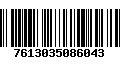 Código de Barras 7613035086043