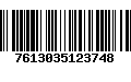 Código de Barras 7613035123748