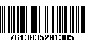 Código de Barras 7613035201385