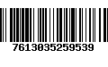 Código de Barras 7613035259539