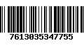 Código de Barras 7613035347755